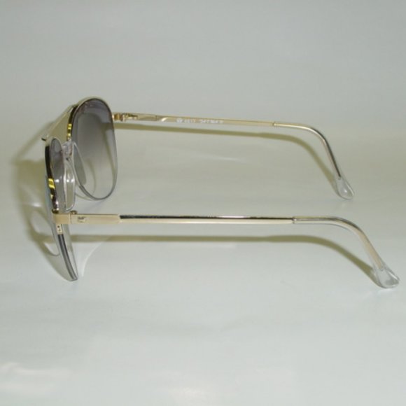 NWT True Vintage 90's Aviator Metal Bi-Focal Reading Sunglasses (S. Gold) - Picture 2 of 4
